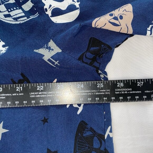 Star‎ Wars Men's sz XXL Blue All Over print - Picture 3 of 7